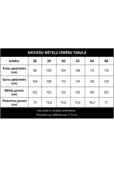 Sieviešu trenčs Apulia