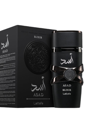 Lattafa ASAD Black Elixir EDP 100 ml smaržas