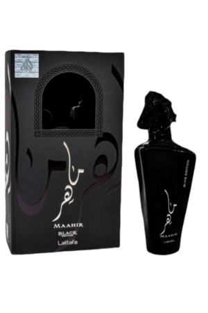 Maahir Black Edition Lattafa Perfumes EDP 100 ml smaržas Maahir Black Edition Lattafa Perfumes EDP 100 ml smaržas