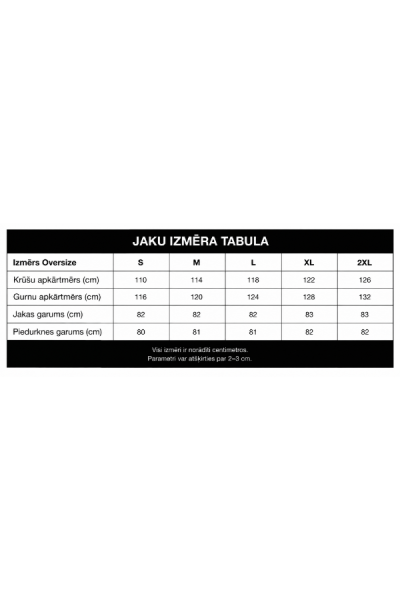 Pagarināta jaka Bergamo