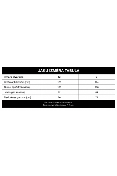 Pagarināta jaka Sanremo