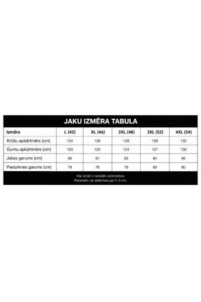 Pagarināta jaka Tatra