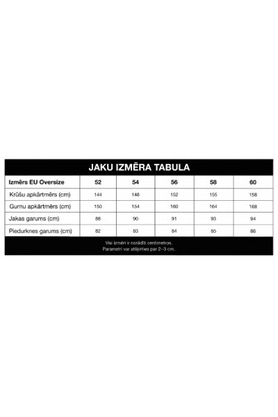Pagarināta jaka ar dabīgo kažokādu Patra
