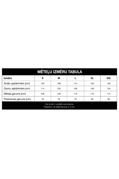 Garā jaka-mētelis Mikko