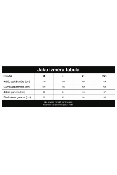 Vīriešu silta jaka Lariva